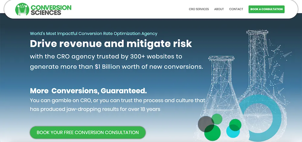 Conversion Sciences homepage
