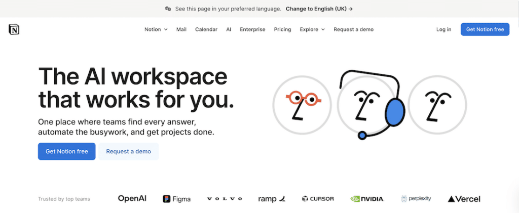 Notion: best saas value proposition