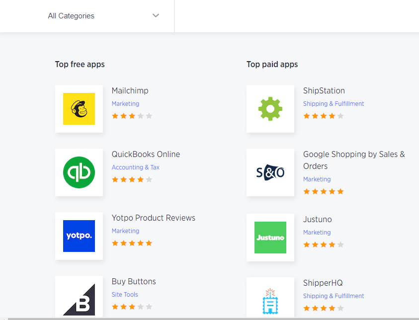 BigCommerce apps - Invesp