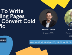 How To Write Landing Pages That Convert Cold Traffic
