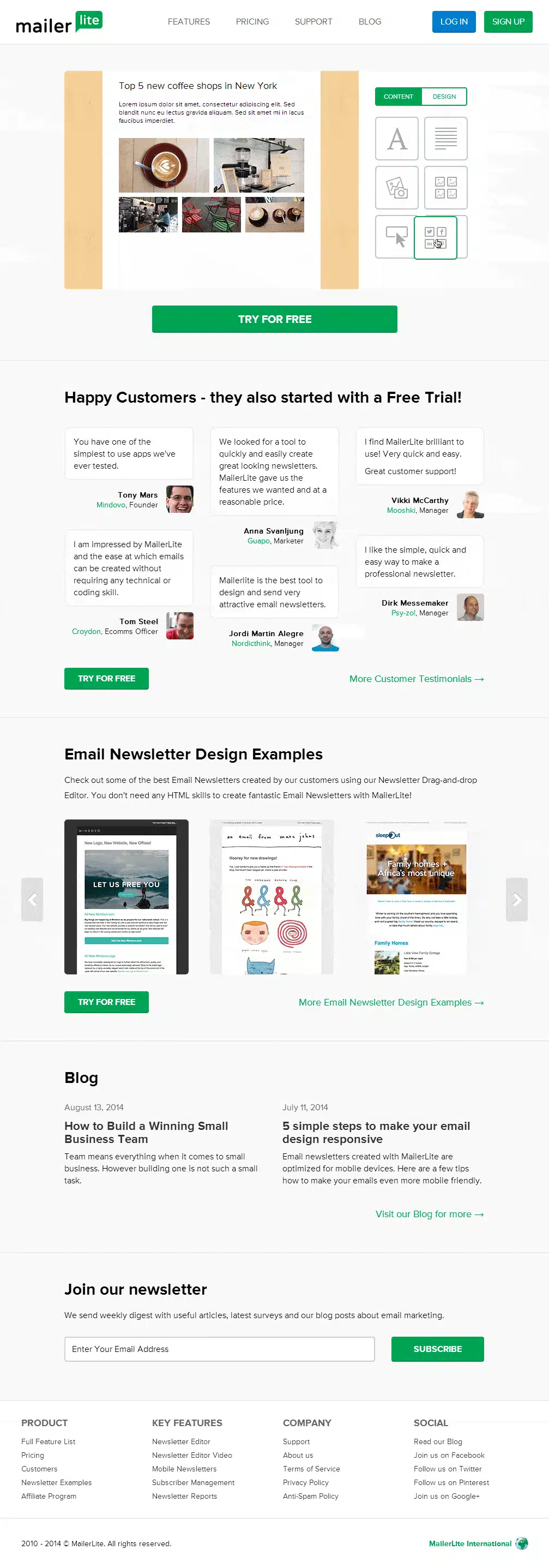 Landing page review 02