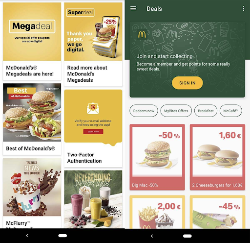 Macdonald app - Invesp