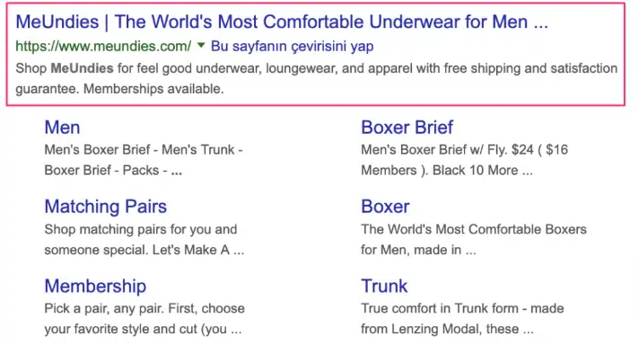 MeUndies - Invesp MeUndies value proposition