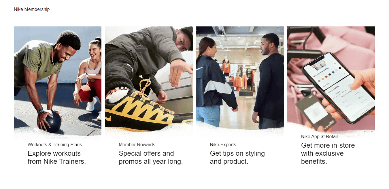 Nike Loyalty Program benefits - Invesp