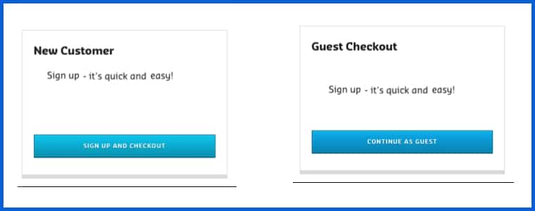 No-guest-checkout-option - Invesp