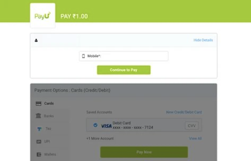 PAYU variation - Invesp data analysis in ecommerce