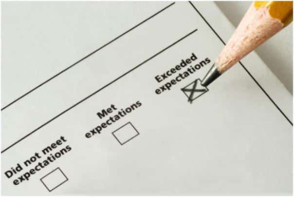 Set expectations correctly