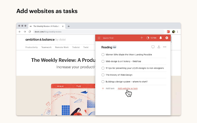 todoist for chrome extension