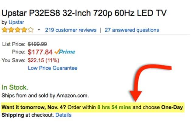 amazon-urgency-based-incentive