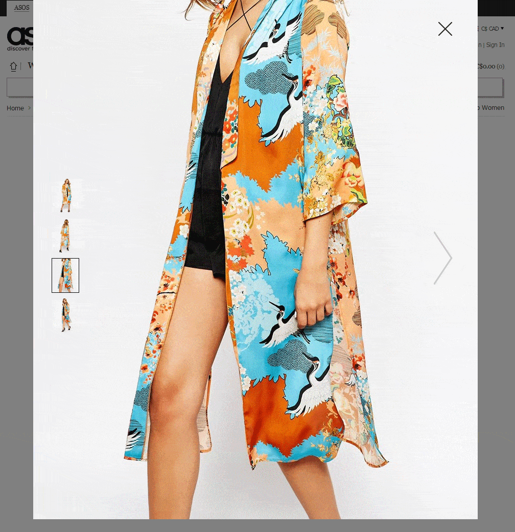 asos product image zoom