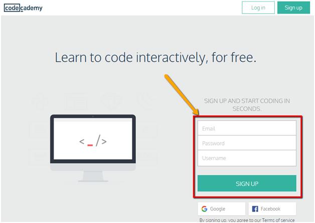 codeacademy-sign-up-page