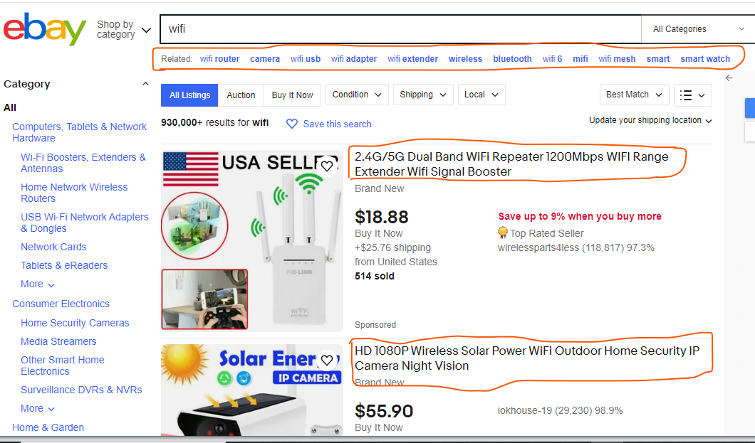 eBay search - Invesp