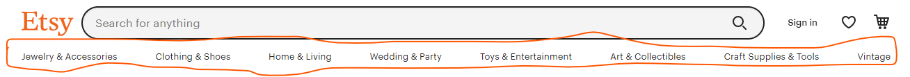 etsy menus - Invesp