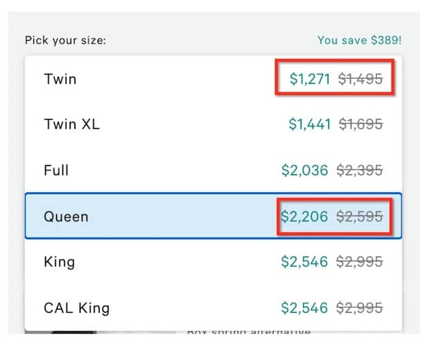 price anchoring strategy