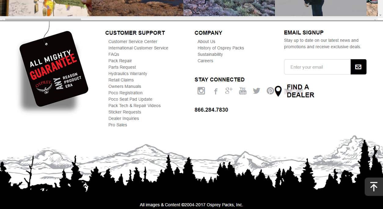 osprey-customer-support - Invesp